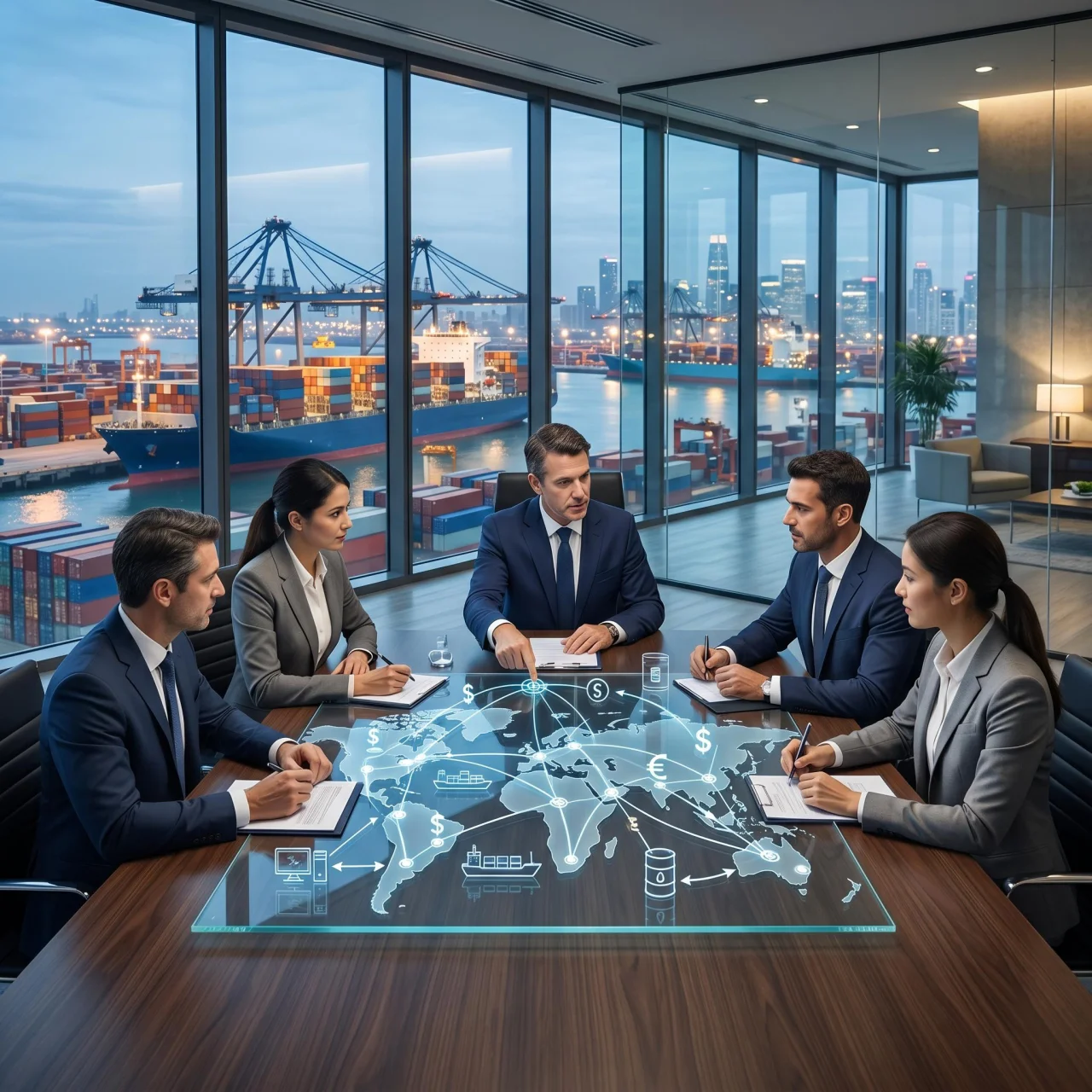 Strategic Architecture of Global Intermediate Trading